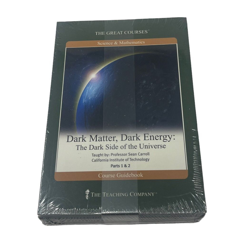 The Great Courses Dark Matter‎ Dark Energy DVD 4-Disc Set with Guidebook SEALED